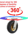 High Performance Industrial Swivel Casters And Lockable Fixed Wheels Heavy Duty hand truck swivel wheel for smooth 360-degree movement.