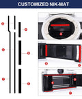 Kick Those Pesky Light Leaks Forever With This Top Shelf Premium Light Seal Foam Kit Locks Tight Fast Install Compatible With Nikkormat And Nikomat Fs Ft Ftn Ft2 Ft3 Camera Bodies Three Pack Replacement detailed image showing neoprene seals placement on customized Nikomat camera.
