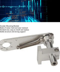 Rotating Encoder Mounting Bracket 21mm Hole Aluminum Alloy Fixing Stand For Digital Display Counter with spring detail