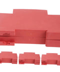 Kick Ass Snap In Plastic Shell For Mini Condensed Aerosol Fire Extinguishers Durable protective red cover for compact fire kits.