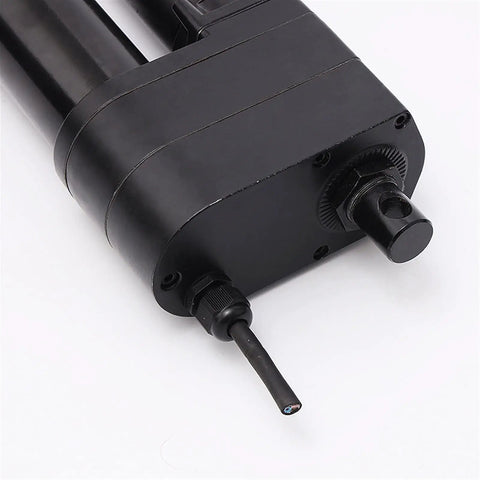 Close-up of Heavy Duty Electric Linear Actuator Packs A Mean 10000N Push With Smooth Aluminum Frame for adjustable furniture