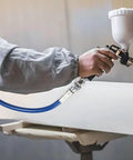 Side Pipe For Airless Paint Sprayers 390 395 490 495 High Pressure Connector Hose Replacement Part in use