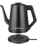 Electric Kettle With 1L Capacity And Gooseneck Spout, 1000W Quick Boil In 3 Minutes, 304 Stainless Steel Tea And Pour Over Coffee Kettle