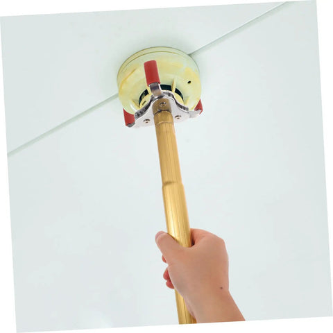 No Sweat Premium Smoke Sensor Removal Tool With Heavy Duty Claw Head Aluminum Body, hand gripping sensor puller.