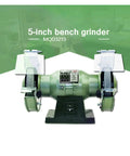 Heavy Duty Multi Function Bench Grinder And Electric Knife Sharpener With 5 Inch Polishing Wheel, powerful motor, compact design.