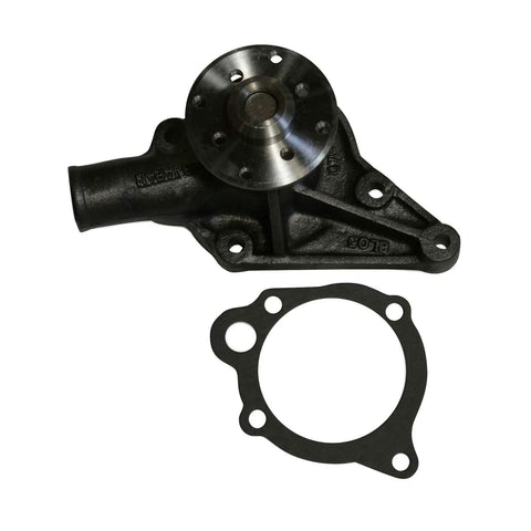 Pro Grade Oe Replacement Water Pump With Gasket for steady cooling, features a metal impeller and robust gasket for durability.