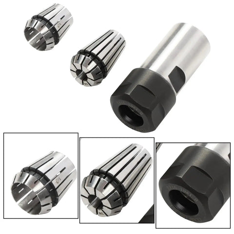 Knuckle Cracker Angle Grinder Extension Shaft Adapter Kit With One Quarter And One Half Inch Spring Collets for wood carving.