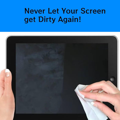 Alcohol Free Cleaning Wipes For Hearing Aids And Tech, 100 Count Individually Wrapped, cleaning a tablet screen
