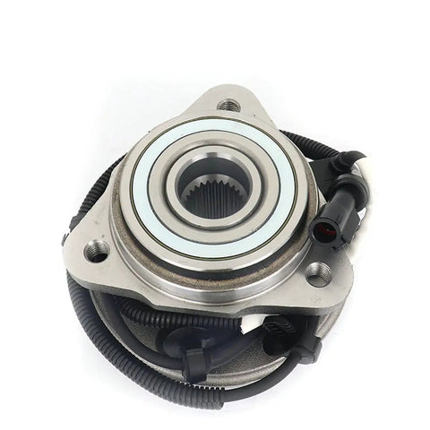 Premium Quality Wheel Bearing And Hub Assembly YL52-1104AA For Ford F150 Explorer Focus showing durable steel races and sealed bearings.