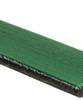 FleetRunner Micro-V Serpentine Drive Belt Built to Last in Extreme Temps, green overcord, close-up view, durable construction