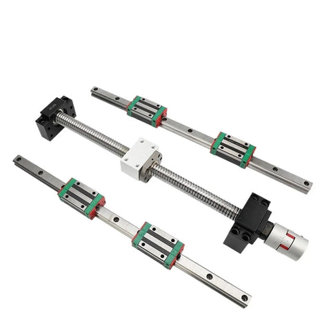 Check Out This Cool High Precision Linear Guide Rail Kit With Two HGR15 Rails Ranging From 150Mm To 1200Mm Plus Four HGH15CA Carriages And A Smooth SFU1204 Ball Screw For Serious CNC Projects That Need Solid Motion Stability, CNC linear rail kit