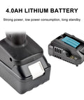 4.0Ah lithium battery and charger for Rechargeable Cordless Hydraulic Cable Ratchet Cutter With 50mm 65mm 75mm Blades, EC-54M tool