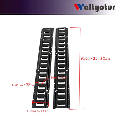 Heavy Duty Two Pack Track Tie Down Rails For Vans And Trailers Rock Solid Galvanized Steel with multiple anchor slots.