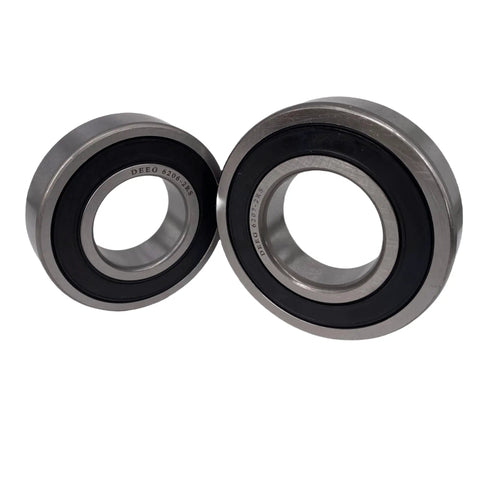 Heavy Duty Samsung Washer Bearing Kit DC62-00156A No Fuss Replacement For Wf393 Models, two robust steel ball bearings with rubber seals.