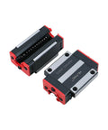4Pk Workhorse Linear Guide Sliders For Hgr15 Rail Flange Bearing Blocks with anodized aluminum alloy carriages