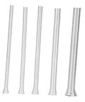 Top Rated 5 Pcs Spring Tubing Bender Kit showcasing five elastic steel bender tubes for HVAC and plumbing projects.