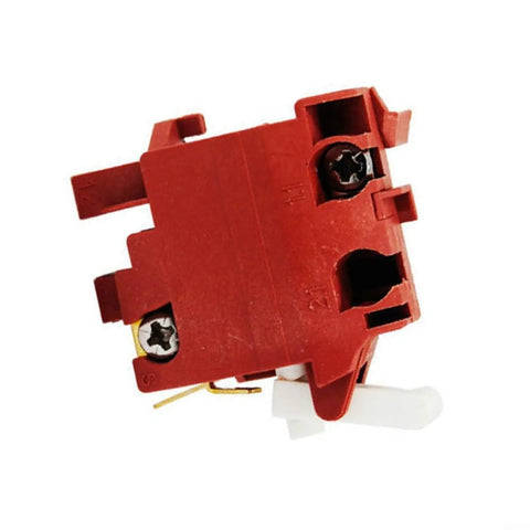 Boss Level Angle Grinder Switch Replacement Compatible With Bosch Gws7-125 Pws 6-115, bright red plastic housing.