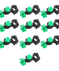 Ten Pack Tractor Sprayer Nozzles for High Efficiency Atomizing Irrigation laid in grid pattern