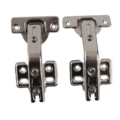 Soft Close Cabinet Hinges Set With Cold Rolled Steel 135 Degree Design For Corner And Folded Doors Quiet Close Three Way Adjustable