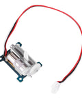 Premium Grade Micro Analog Servo For Ultralight RC Airplanes, Hella Snappy Linear Actuator with red and black wires.