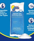Premium Pool Closing Kit For 7500 Gallon Backyards Featuring Winterizing Chemicals Heavy Duty Shock Treatment Algaecide And Ph Balance For A No Drama Seasonal Shutdown chlorine-free oxidizing shock package for pool maintenance in 1 lb size