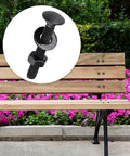 20 Piece Top Notch Carriage Bolt Kit With Hex Nuts And Flat Washers 5 16 by 1 1 2 304 Stainless Steel Black Coated square neck fastener on a wooden bench
