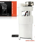 Electric Fuel Pump Module Assembly For Dodge B150 B250 B350 B1500 B2500 B3500 1993 1994 1995 1996 Returnless 22 Gallon Tank, white assembly with electric connector.