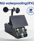 Ultimate ESP32 Weather Station Kit For IoT Nerds with weather forecast temperature humidity wind and rain sensor outdoors