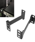 Built Tough 1U Aluminum Alloy Server Rack Depth Extender Kit Two Pack, lightweight, design for adjusting rack depth.