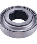 One Point Five Inch Heavy Duty Replacement Bearing For John Deere Balers 210Rrb52Sp1 showing hex bore and seal for farm equipment.