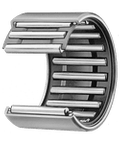 Shell Needle Roller Bearing With Thirteen Sixteenths Inch Inside Diameter One And One Sixteenth Inch Outside Diameter Three Quarters Inch Width Caged Chromium Molybdenum Steel For Precision Machinery And High Load Applications