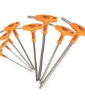 Beta 8-Piece T-Handle Hex Key Set for Pro Shop Use