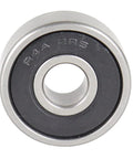 10 Pack R4A Miniature Ball Bearings Double Rubber Seal ABEC Fast Spin Z3 Precision Hardware close-up view with black seal.