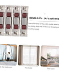 12 Pack Rock Solid Sliding Door And Window Sash Pulleys Featuring Double Wheel Rollers Easy Install Replacement Hardware for smooth gliding rollers