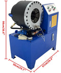 Techtongda Electric Hydraulic Hose Crimping Machine For 0.2 To 4 Inch Tubing With 14 Dies dual mode, heavy duty construction tool