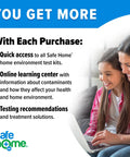 Mother and daughter reviewing Safe Home product benefits on a laptop for Easy DIY Arsenic Water Test Kit Screens Tap Water And Well Sources For Ponds Lakes Streams To Shield Your Family From Cancer Risks With No Sweat Accuracy And Peace Of Mind Results.