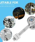 Rock Solid Dual Bearing Sliding Door Wheel Rollers With Corrosion Resistant Galvanized Steel Finish For Zero Hassle Track Installation Supporting Up To Fifty Kilograms close-up of heavy-duty roller with sealed bearings for smooth motion.