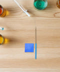 Flame Test Rods Kit With Cobalt Glass Filter Sheet For Chemistry Classrooms And Group Experiments on wooden table