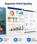 275XL Black And 276XL Color Ink Cartridges Combo Pack For Pixma Printers TR4700 TR4720 TS3700 TS3722 TS3500 TS3522 Replacement Ink Cartridge Set demonstrating print quality with vibrant colors and clear text