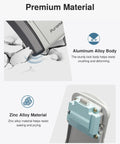 Wall Mounted Key Lock Box With Resettable Combo Code For Home Office And Garage Secure Spare Key Storage showing aluminum and zinc materials