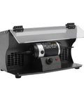 Side view of Polishing Machine With Dust Collector And Variable Speed 0-8000 Rpm 200W Pure Copper Motor for efficient surface finish