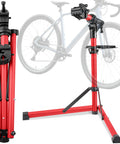 Heavy Duty Folding Bike Repair Stand With Adjustable Height And 360 Degree Clamp Built To Last Lightweight Aluminum Frame