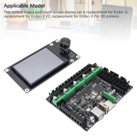 Level Up Your 3D Prints With This Lightning Fast 32 Bit STM32F407VET6 Control Board Boasting A Crisp 3.5 Inch Color Touchscreen