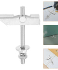 Heavy Duty Metal Toggle Bolt Kit 12 Pcs with M8x72mm and 100mm drywall anchors for hollow walls, metal toggle bolt shown.