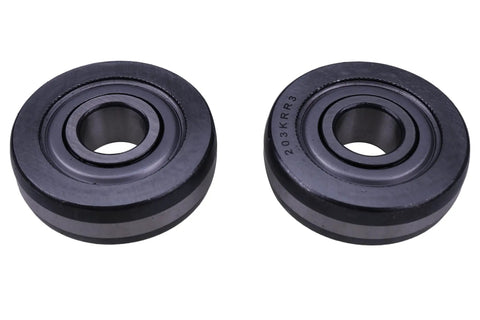Top Shelf Agricultural Bearing Kit 10 Pack Round Bore 0.628 Inch, two durable bearings, designed for tractor maintenance.