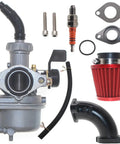 22mm PZ22 Carburetor Built For SSR 125cc 110cc TaoTao DB14 DB24 ATV Dirt Bikes Go Karts Coleman Honda CRF50 XR50 with accessories