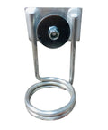 Lightweight Aluminum Scaffold Tool Holder And Hammer And Ratchet Hanger For Quick Access Two And A Half Inch Ring visible.
