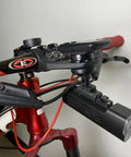 Bike with Replacement Back Cover Swivel Bracket Kit for Edge 500 530 1050 mount adapter and tech gear attachment.