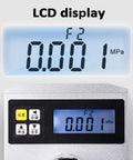 High Octane Ceramic Tile Bond Strength Tester Featuring Hydraulic Pull Out Adhesion Gauge LCD displaying force measurement.