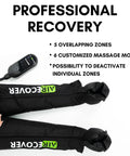 Professional Cordless Leg Compression Massager Hits The Reset Button On Post Workout Aches And Boosts Blood Flow With Quiet Rechargeable Air Boots.